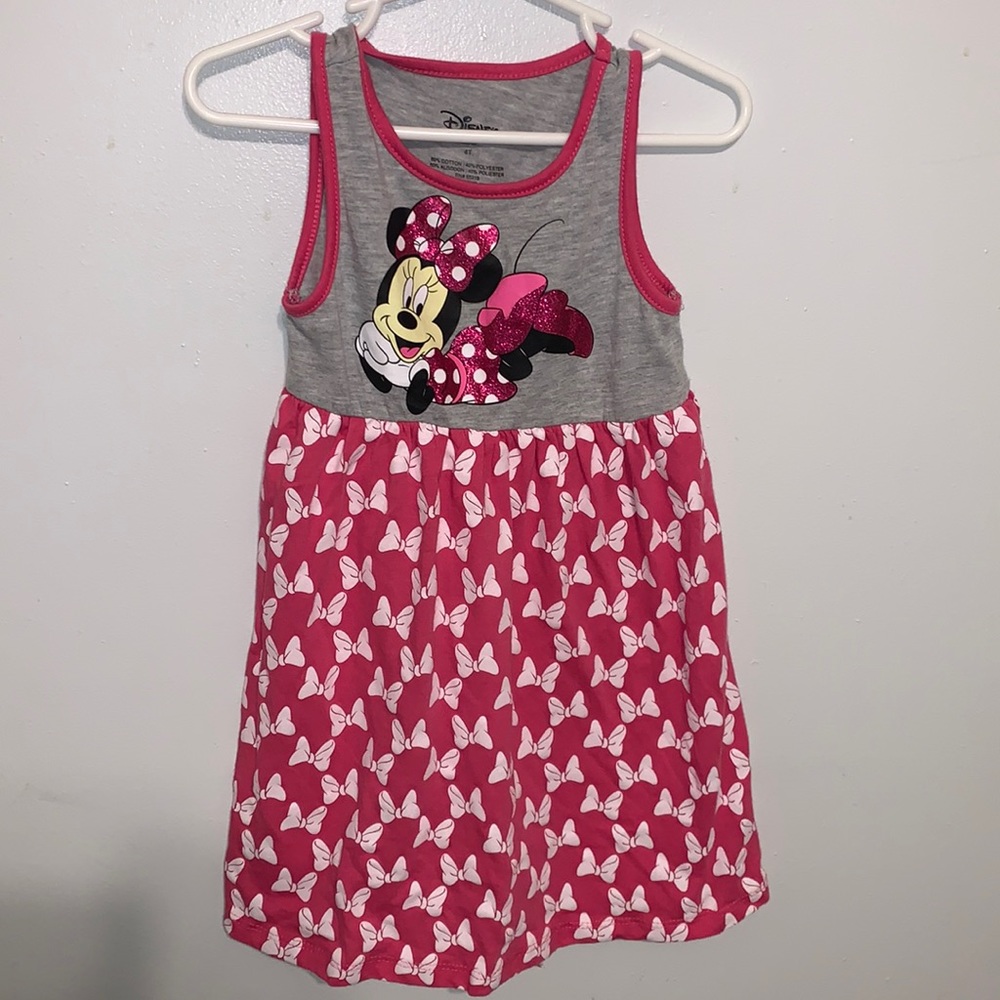 DISNEY Minnie Mouse Dress 4T Toddler